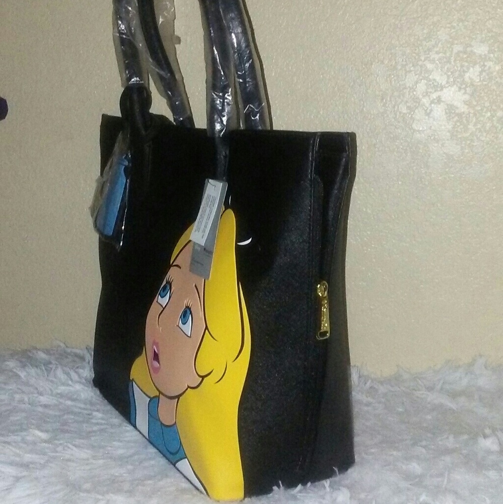 ONLY 1 LEFT Disney Alice in Wonderland Tote - Picture 6 of 8
